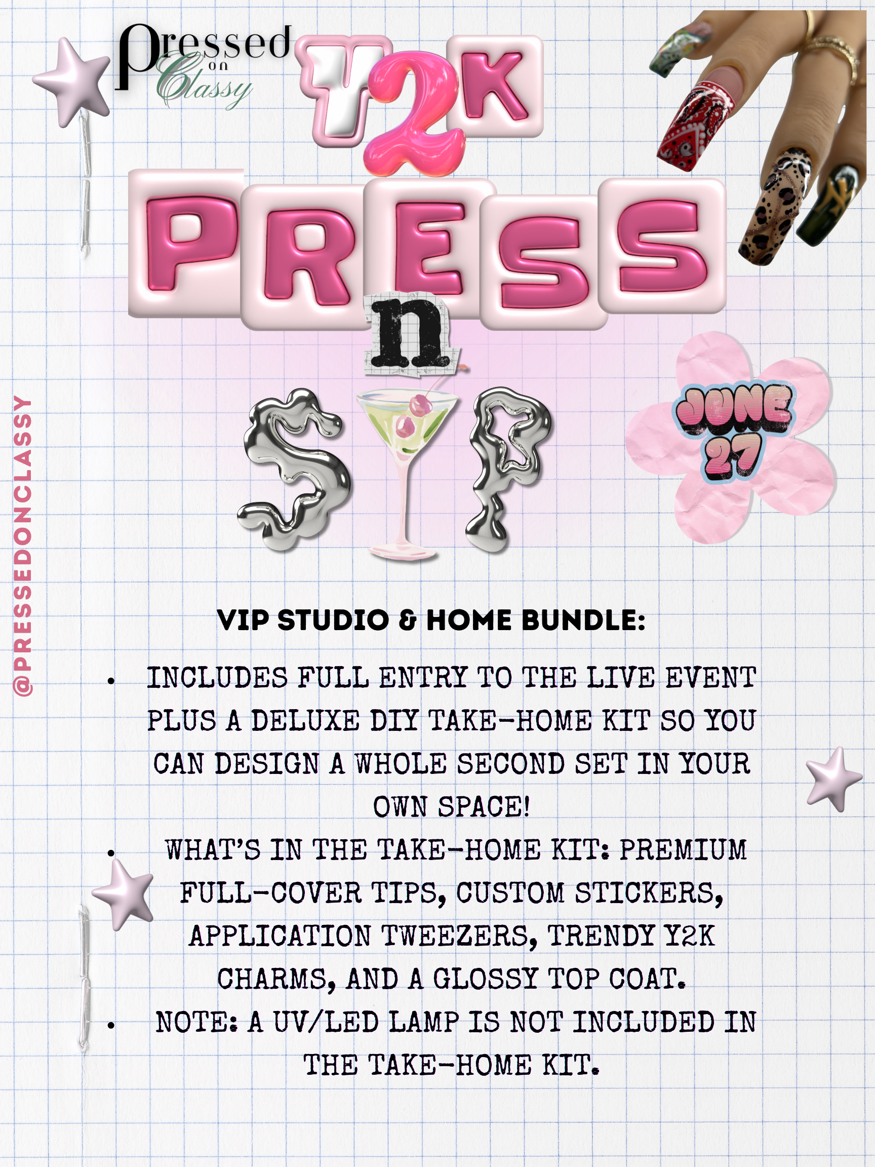PRESS N SIP EVENT
